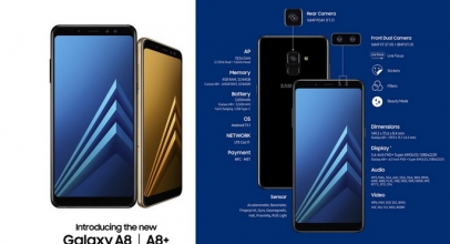 Samsung Galaxy A8 dan A8+ Optimalkan Fitur Multimedia