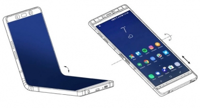 CES 2018: Samsung Pamerkan Smartphone Lipat 7,3″ yang Hampir Jadi