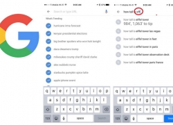 Google Search versi iOS Hadirkan Fitur Trending Searches