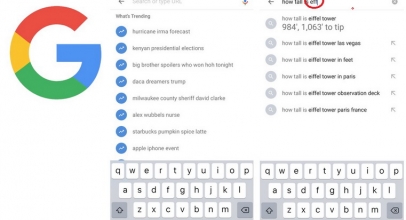 Google Search versi iOS Hadirkan Fitur Trending Searches