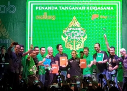 Grab dan PayTren Gandeng Startup Pesan Antar Makanan Jawa Tengah