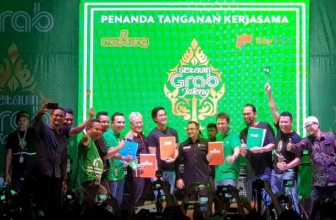 Grab dan PayTren Gandeng Startup Pesan Antar Makanan Jawa Tengah