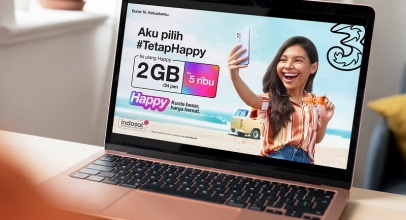 Paket Happy dari Tri, Rp 5.000,- per Hari Dapat 2 GB