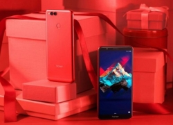 Rayakan Valentine, Honor 7X Varian Warna Merah Tiba di Amerika