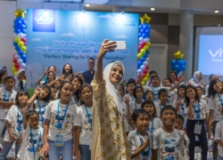 Vivo Berbagidengan Komunitas Sahabat Anak