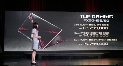 ASUS TUF GAMING FX504, Laptop Untuk Entry Gaming