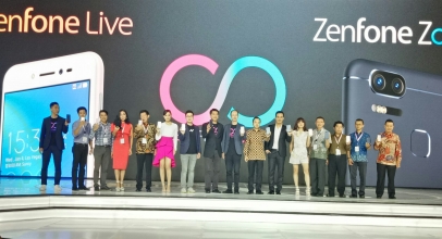 ASUS ZenFone Zoom S dan ZenFone Live Gempur Pasar Smartphone Indonesia