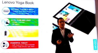 Lenovo Yoga Book, Laptop 2-in-1 untuk Para Desainer