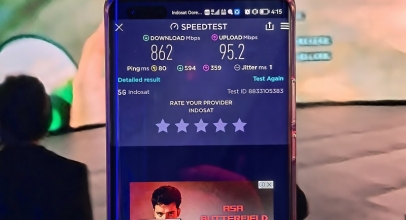 Performa Prima Jaringan 5G dan 4G IOH di Ajang KTT G20