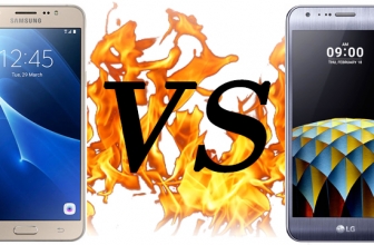 Samsung Galaxy J7 2016 VS LG X Cam