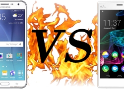 Samsung Galaxy J5 VS Wiko Ridge Fab 4G