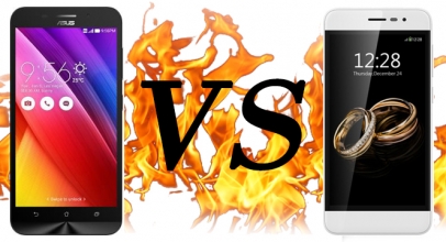 Asus Zenfone Max VS Coolpad Fancy E561
