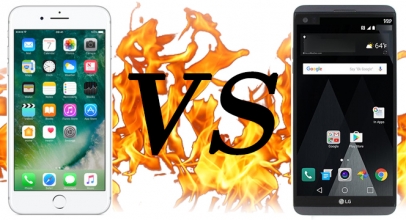 iPhone 7 Plus VS LG V20