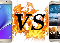 Samsung Galaxy Note 5 VS HTC One M9+