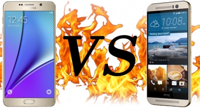 Samsung Galaxy Note 5 VS HTC One M9+