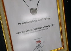 Polytron Sabet Indonesia Most Creative Company 2017