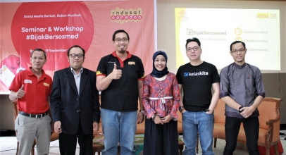 Indosat Ooredoo Gelar Seminar Bijak Bersosmed di Bandung