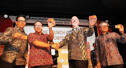 Indosat dan QNB Terbitkan Kartu ATM Dompetku QNB