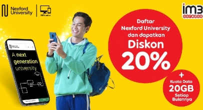 Program Beasiswa untuk 10.000 Pelajar dari Indosat Ooredoo  dan Nexford University