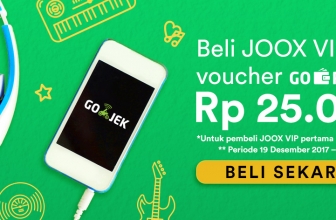 Joox dan Go-Jek Giatkan Kampanye Free Ride Free Music