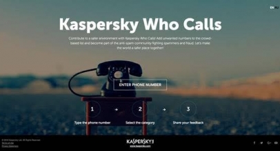 Halau Spam Telepon  dengan Kaspersky Who Calls