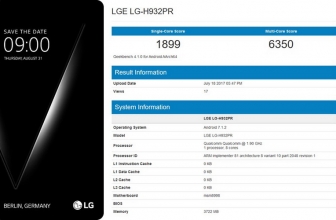 Yuk Intip Hasil Uji Benchmarking LG V30 di Geekbench