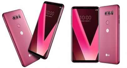 LG V30 PLUS Raspberry Rose Siap Meluncur ke Indonesia