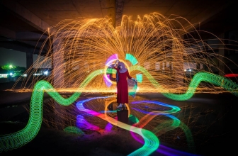 Melukis dengan Cahaya (Light Painting)