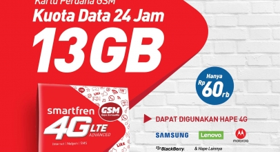 Smartfren Tawarkan Banyak Bonus dari Kartu Perdana 4G GSM