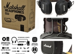 Marshall Major Black, Headphones Paling Pas untuk Rock n Roll!