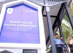 XL Axiata Dukung Pembangunan Masjid di Banggai