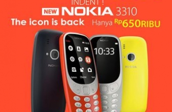 Nokia 3310 Reborn Siap Dilego Rp650 ribu