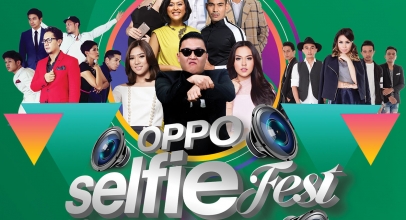 PSY Ramaikan OPPO Selfie Fest