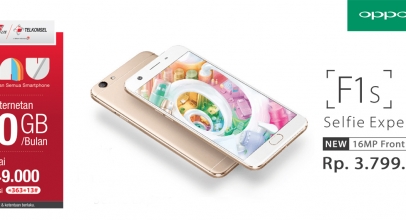 Sinergi Oppo dan Telkomsel untuk F1s