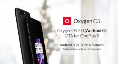 OnePlus 5 Sudah Mendapat Pengkinian Android 8.0 Oreo