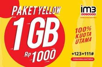IM3 Ooredoo Luncurkan Paket Internet Yellow