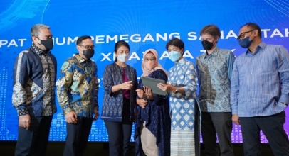 Laba XL Axiata 2021 Naik 163%