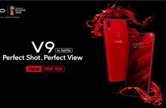 Vivo V9 True Red Tampil Lebih Energik
