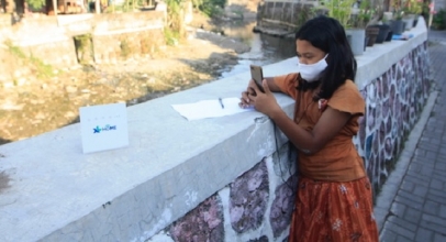 XL Axiata Bantu Sekolah Sungai di Yogya
