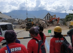 Site Telkomsel di Kawasan Bencana Sulteng 80 Persen Pulih