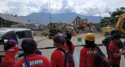 Site Telkomsel di Kawasan Bencana Sulteng 80 Persen Pulih
