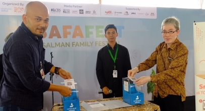TCash Bisa untuk Sumbang Kotak Amal