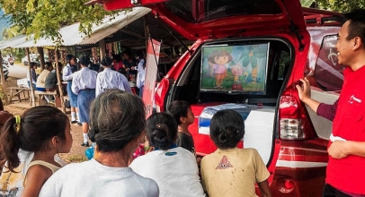 Telkomsel Tambah 8 BTS Mobile di Wilayah Gunung Agung
