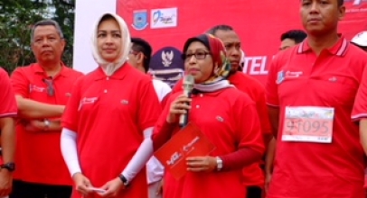 Heboh Pagelaran Telkomsel Tangerang City Run 9K