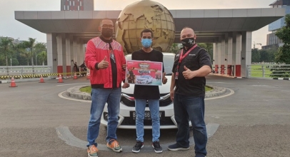Maryadi Raih Honda Brio dari Smartfren Rejeki WOW