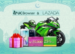 UC Browser dan Lazada Bagikan Voucher Belanja
