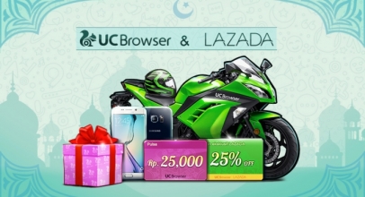 UC Browser dan Lazada Bagikan Voucher Belanja
