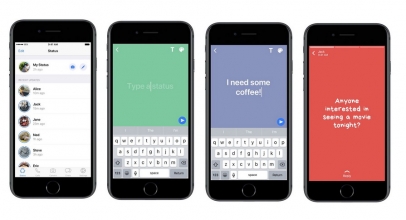 Kini Status WhatsApp Bisa Warna Warni!