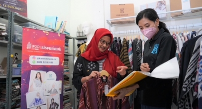 CEO XL Axiata Kunjungi Workshop UMKM Perempuan