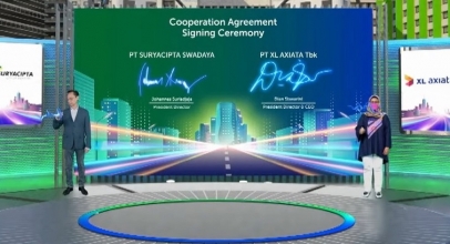 XL Axiata Bangun Jaringan di Suryacipta Karawang